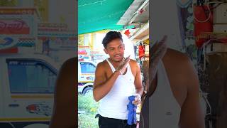 Pushpa raj ki pani puri part 2 🤣🤣  shorts funny comedyreels youtubeshorts [upl. by Geri]