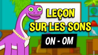 Le son on  om CP CE1 CE2  Leçon amp exercices [upl. by Ellenij]