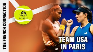 Breaking down Team USA Paris 2024 Olympic tennis rosters  The French Connection  NBC Sports [upl. by Fitzger]