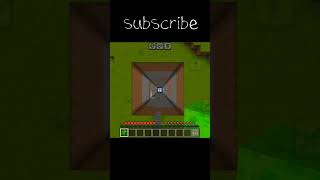 Minecraft slime block cluch minecraft shorts [upl. by Nywloc]