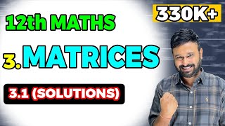 Class 12 Maths NCERT Chapter 3 Matrices  Ex 31 Solutions  VidyaWise  2024  25 [upl. by Lamar]