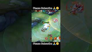 Very dangerous fight😱 in mobile legends bang bang 🤯 shortfeed mobilelegends shorts [upl. by Htebyram]