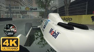 F1 2013 Monaco 1980 WILLIAMS FW07B 4K 60fps GTX 1080 TI [upl. by Airdnax]