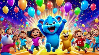 If You’re Happy and You Know It  Fun Action Song for Kids  Nursery Rhymes amp Kids Songs [upl. by Ahsinirt]