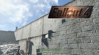 Fallout 4  How To Rebuild The Castle Walls Super Easy [upl. by Oreste]