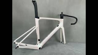 Full Hidden Cable Disc Brake Road Bike Frame TTX21 roadbike bicicleta bicycles cycling newbike [upl. by Kcirdla]