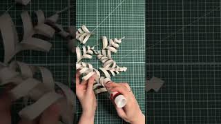 Christmas snowflakes tutorial lionhouse snowflakes tutorial christmas newyear diy papercraft [upl. by Leatri813]