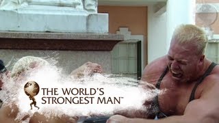 Magnus Samuelssons Epic Wrist Break  Worlds Strongest Man [upl. by Bough]