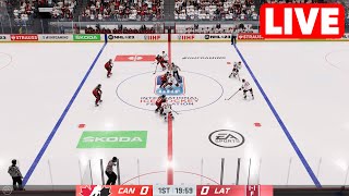 ICE HOCKEY LIVE🔴 Latvia vs Canada  2023 IIHF World Championship  12th May 2023 Full Match  NFL 23 [upl. by Gridley]