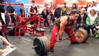 GREG DOUCETTE IFBB PRO GUINESS WORLD RECORD HEAVIEST SUMO DEADLIFT IN ONE MINUTE [upl. by Roinuj]