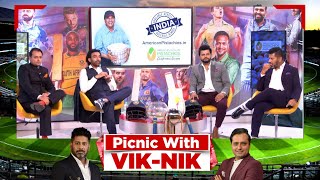 🔴LIVE VIKNIK WITH SURESH RAINA amp ROBIN UTHAPPA WORLD CUP कहां और कैसे हारी TEAM INDIA [upl. by Larimore]