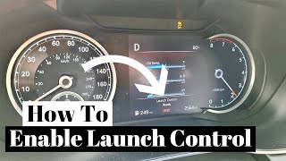 How to Use Launch Control in the 2022 Genesis G70 [upl. by Itirahc]