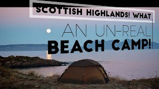 Camusdarach Beaches  Scottish Paradise at Its Best  Camping [upl. by Kerred980]