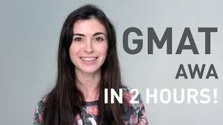 GMAT AWA HOW I GOT READY IN 2 HOURS 700 [upl. by Pine]