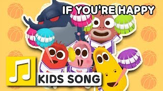 IF YOURE HAPPY  ENGLISH NURSERY RHYME  BEST KIDS SONG  LARVA KIDS  FULL SONG [upl. by Ahsinnod]