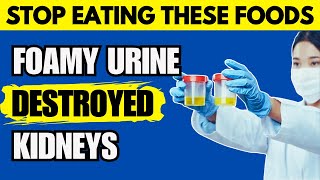 STOP EATING These 6 Dangerous Foods will Increase Proteinuria and Destroy Your Kidneys  219 [upl. by Annoynek]