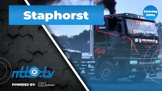 Tractorpulling Staphorst Zaterdag  NTTOtv livestream [upl. by Fabozzi830]