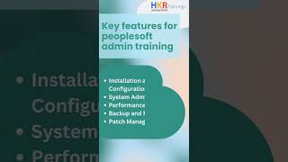 What is Peoplesoft Admin Training HKR Trainings peoplesoft technology hkrtrainings online tech [upl. by Neil]