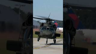 Its definitely a bumpy Landing US ARMY UH60 Blackhawk aviationnation helicopter uh60 [upl. by Kirre]