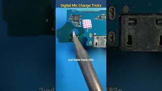 Digital Mic Change Tricks technology mobilerepair [upl. by Ioved371]