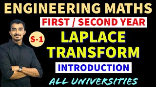 LAPLACE TRANSFORM  S1  ENGINEERING MATHS  GATE MATHS SAURABH DAHIVADKARSECOND YEAR ENGINEERING [upl. by Elegna]