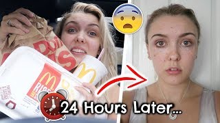 I Ate ONLY McDonalds Food For 24 Hours And This Happened [upl. by Ecnerol248]