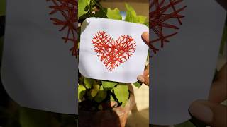 Heart Card ❣️threadcardheartcardthreadtrendingviralytshort [upl. by Streeter719]