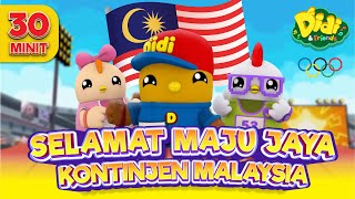 Jaguh Olimpik Malaysia I Didi amp Friends I 30 Minit I Lagu KanakKanak [upl. by Mir]