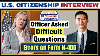 US Citizenship Interview 2024 USCIS Citizenship Questions amp Answers Practice  N400 Naturalization [upl. by Ibbie]