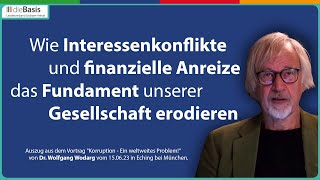 Wie Interessenkonflikte und finanzielle Anreize das Fundament unserer Gesellschaft erodieren [upl. by Nagad]