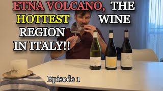 Etna Wine  Introduction and Tasting of 3 Etna Bianco  ep 1 [upl. by Kahcztiy]