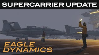 DCS Supercarrier Deck Crew Update [upl. by Caz]