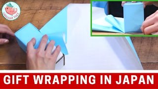 Gift Wrapping in Japan Explained w Multiple Camera Angles Easy SLOW Speed Wrapping Instructions [upl. by Erina]