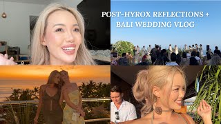 Don’t make this mistake that I did in Hyrox Attended a wedding in Bali should we get married here [upl. by Esinel]