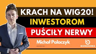 WIG20 5 PKP Cargo 6 Co dalej Giełda boi się recesji  Michał Palaczyk [upl. by Dnalyar]