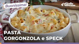 😋 PASTA GORGONZOLA e SPECK – Un grande classico da sempre IRRESISTIBILE 😍 [upl. by Kielty]