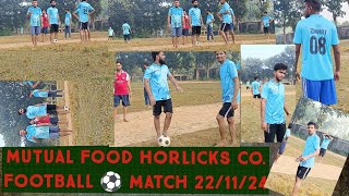 Mutual Food HORLICKS Co Football ⚽ Match Gazipur Konabari HorlicksIN HorlicksBangladesh [upl. by Pepin]