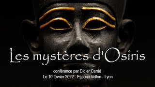 Les mystères dOsiris [upl. by Yanffit737]