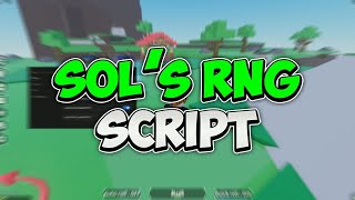 Sols Rng Script Hack 2024  FAST Auto Roll AURA HACK  INF BOOST ITEM LUCK  OP CHEAT 2024 [upl. by Copeland]