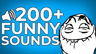 200 MEME SOUND EFFECTS Pack For Editing 2024 Copyright Free [upl. by Ellehcit319]