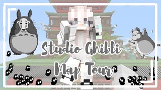 Studio Ghibli Map Tour  Minecraft [upl. by Nodyroc]