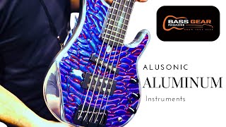 NAMM 2024 Alusonic Aluminum Instruments namm2024 bassguitar alusonicbass [upl. by Phyllys]