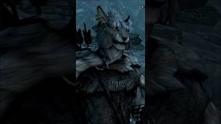 Skyrim Combat Npc🤯 elderscrolls game khajiit skyrim [upl. by Silverstein302]