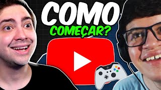 Como Começar um Canal de Games no YouTube 8 Dicas Brabas [upl. by Bainter212]