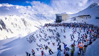 DER WEISSE RAUSCH 2023  NEUE PERSPEKTIVE auf Wunsch mit Blick nach Hinten ins Feld  Extreme Ski [upl. by Natsuj]