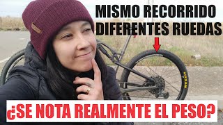 TESTEANDO MAVIC CROSSMAX Y COMPARATIVA  Leire BTT [upl. by Sapers]