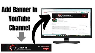 How To Add Banner In YouTube Channel Step By Step [upl. by Dewey]