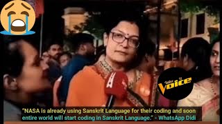 “NASA is already using Sanskrit Language for their coding and soon entire world will start coding [upl. by Cordy]