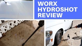 Worx Hydroshot Battery Powered Pressure Washer For Cleaning and Detailing [upl. by Inor175]