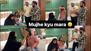 Aarti ko nida ne mara kyu  prank on sufiyan bhai n arsu  Aarti vlogs [upl. by Ludovico]